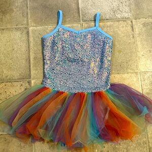 Rainbow ballerina Dress
